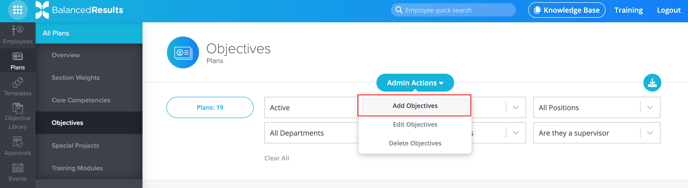 2. OBJs Add Plans