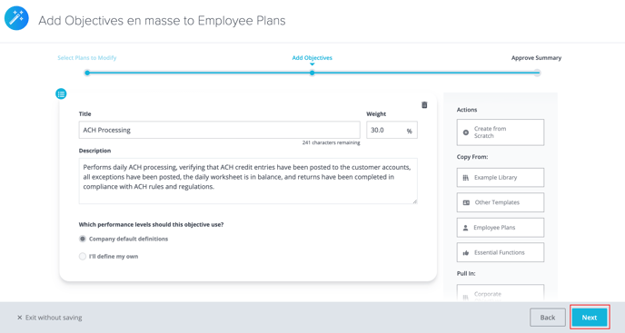 5. OBJs Add Plans