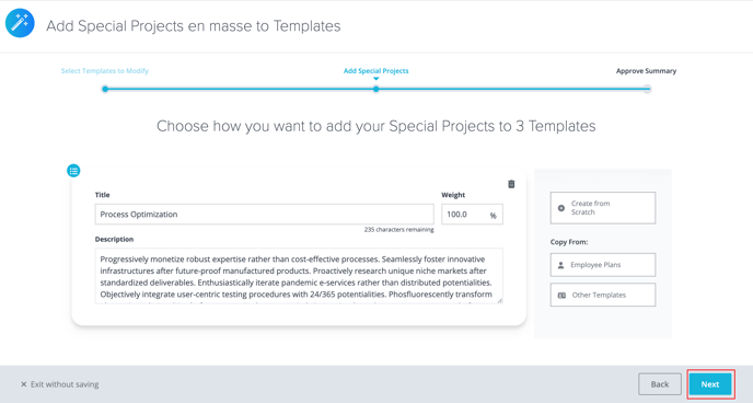 6. SPs Add Templates