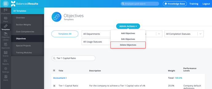 4. Deleting OBJs on Templates
