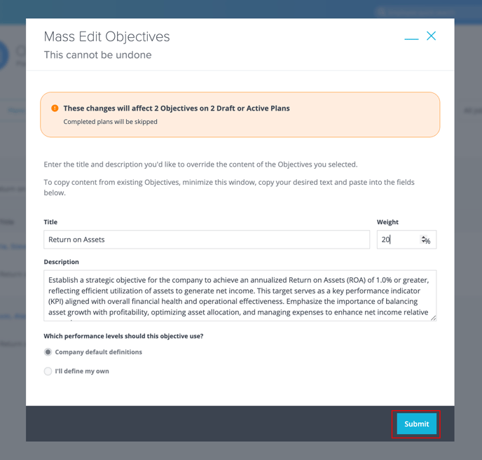 7. OBJs Edits Plans