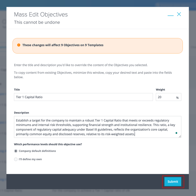 7. OBJs Edits Templates